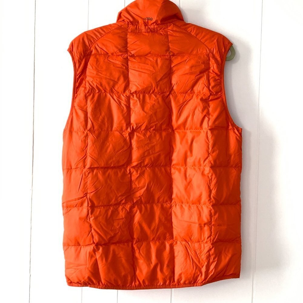 Eddie Bauer Mens EB700 Red Goose Down Puffer Vest Sz S - Picture 3 of 16